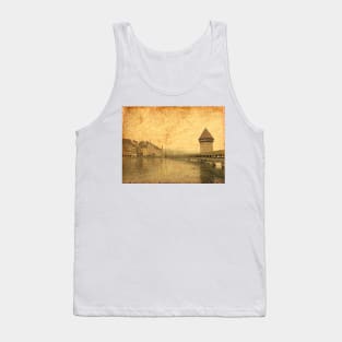 Golden Kapellbrucke in Lucerne Tank Top